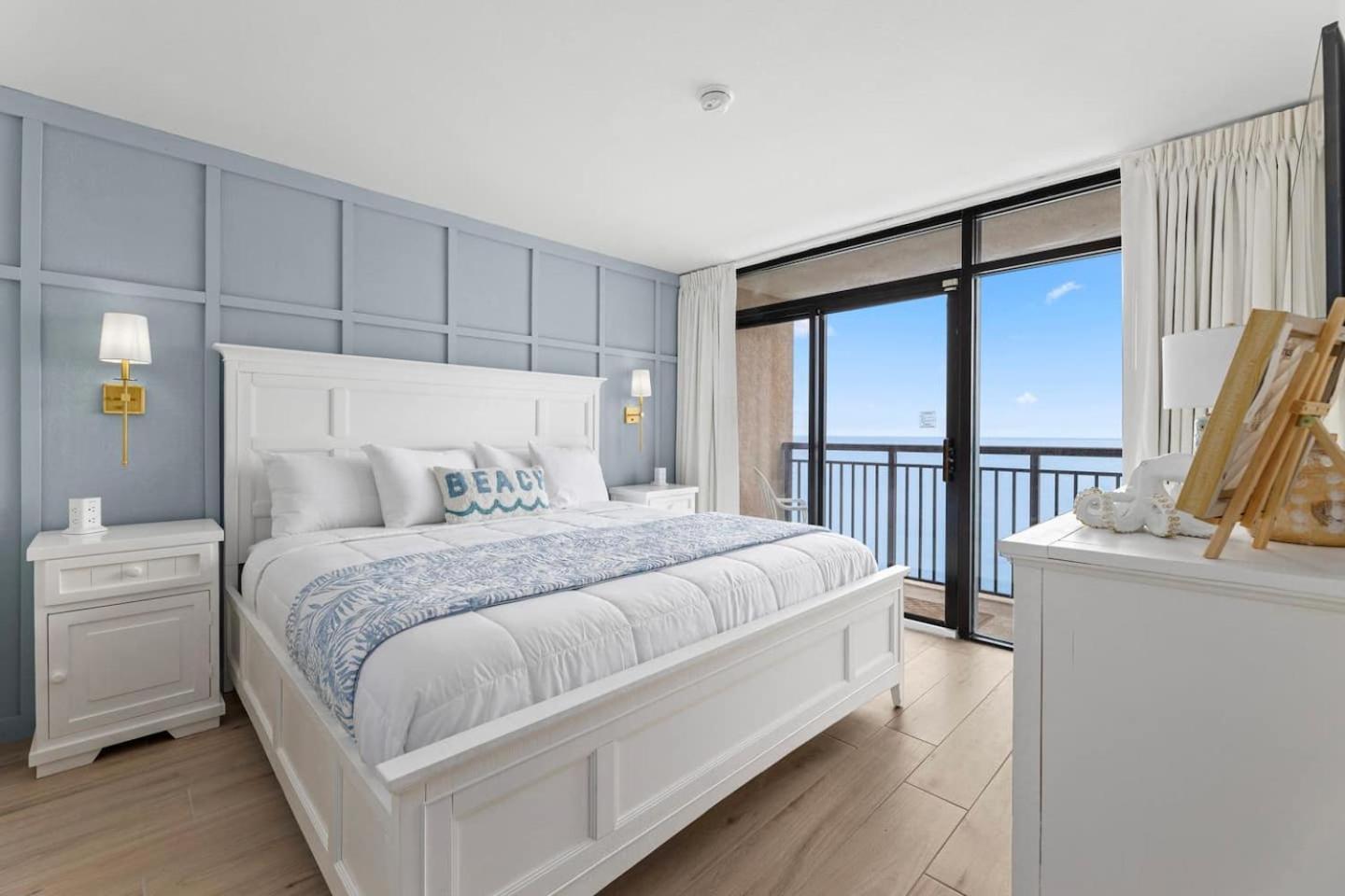 미를 비치 Luxury Ocean Front By Barefoot Landing 아파트 외부 사진