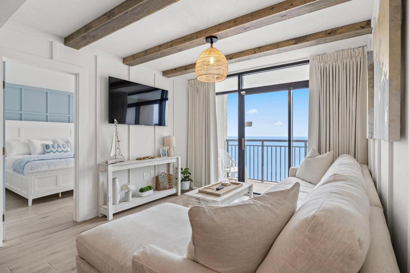 미를 비치 Luxury Ocean Front By Barefoot Landing 아파트 외부 사진