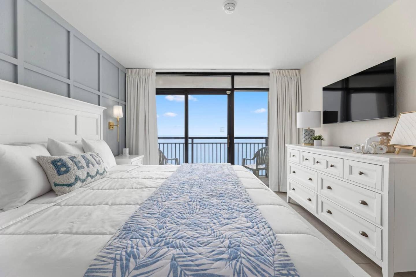 미를 비치 Luxury Ocean Front By Barefoot Landing 아파트 외부 사진